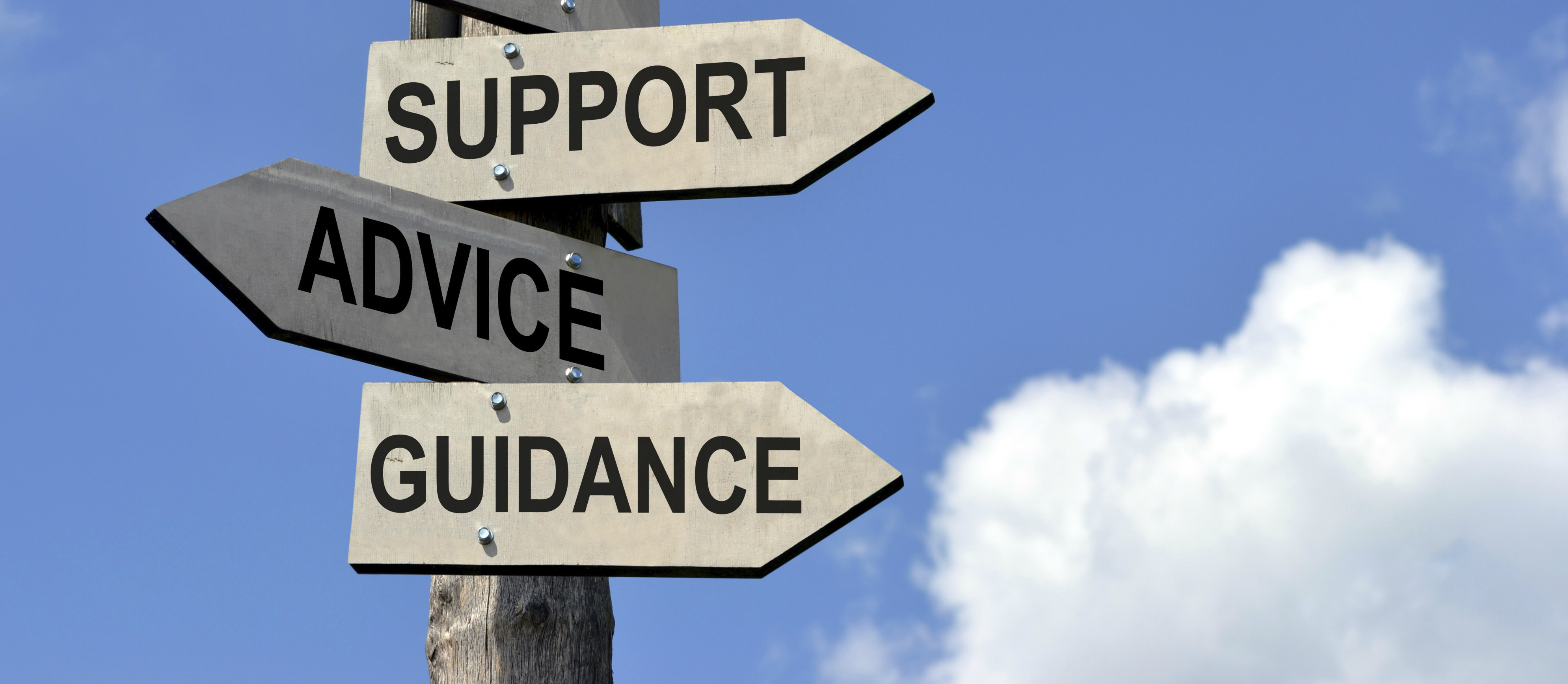 Help-and-support-signpost-banner
