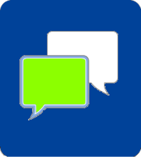 Icon for link to chat feature